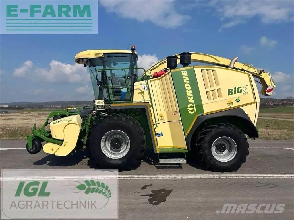 Krone big x 700 i Forrageiras auto-propulsionadas