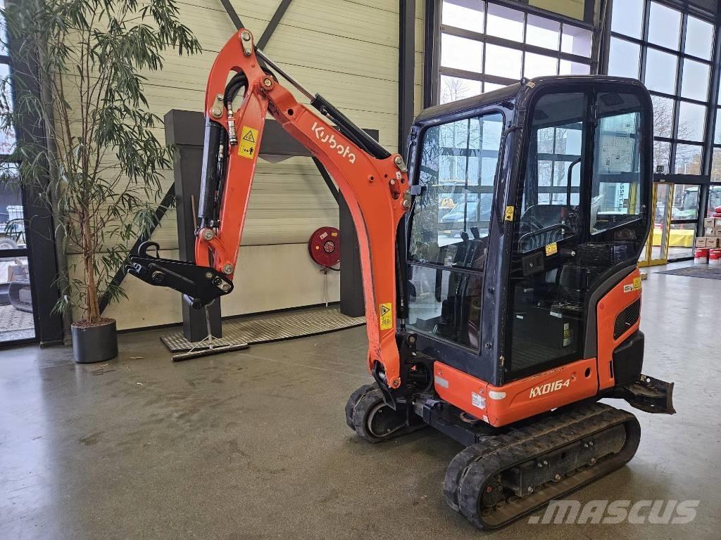 Kubota KX 016-4 Mini Escavadoras <7t