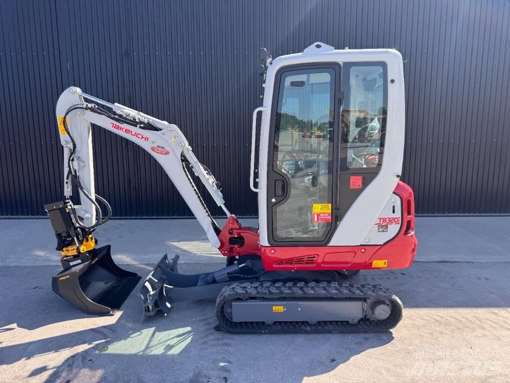 Takeuchi TB 320 Mini Escavadoras <7t