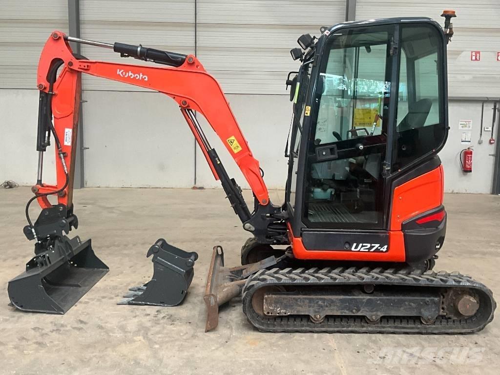 Kubota U 27-4 Mini Escavadoras <7t