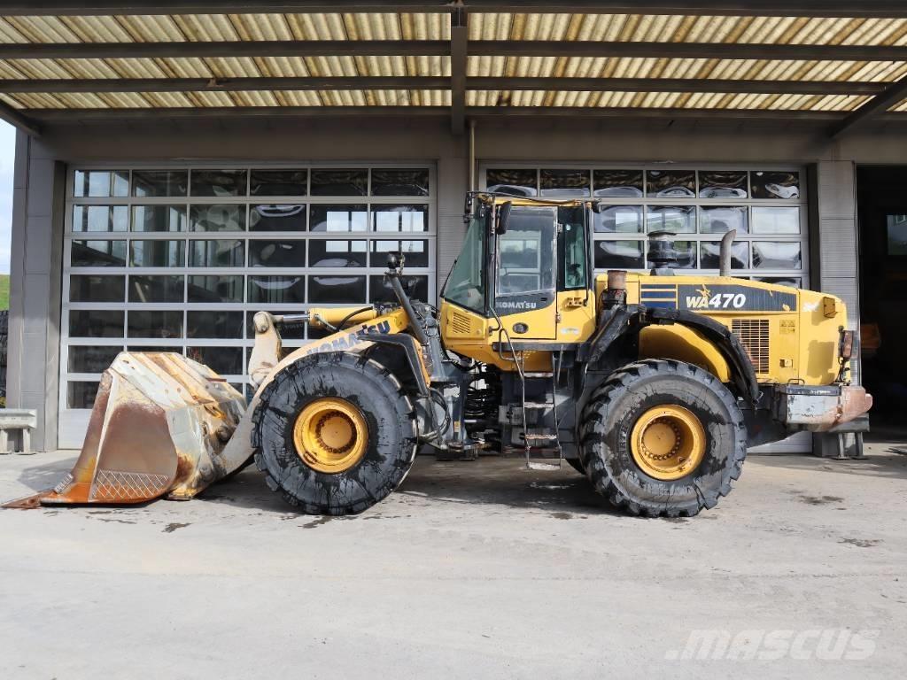 Komatsu WA 470-7 Pás carregadoras de rodas