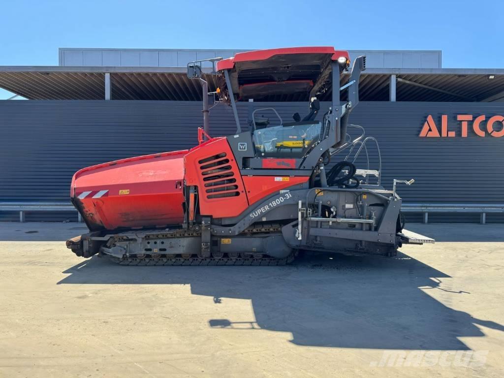 Vögele SUPER 1800-3I Pavimentadoras de asfalto