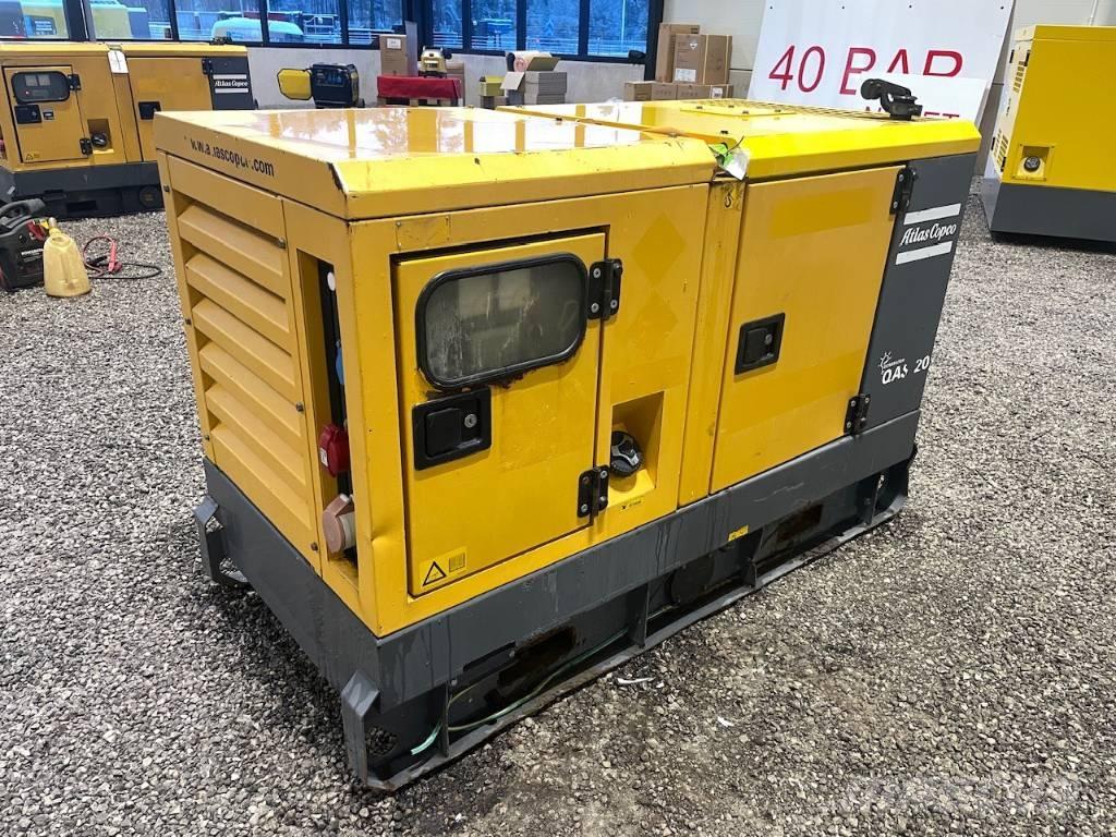 Atlas Copco QAS 20 Geradores Diesel