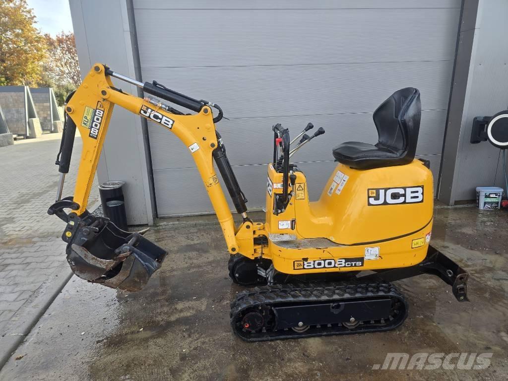 JCB 8008 CTS Mini Escavadoras <7t