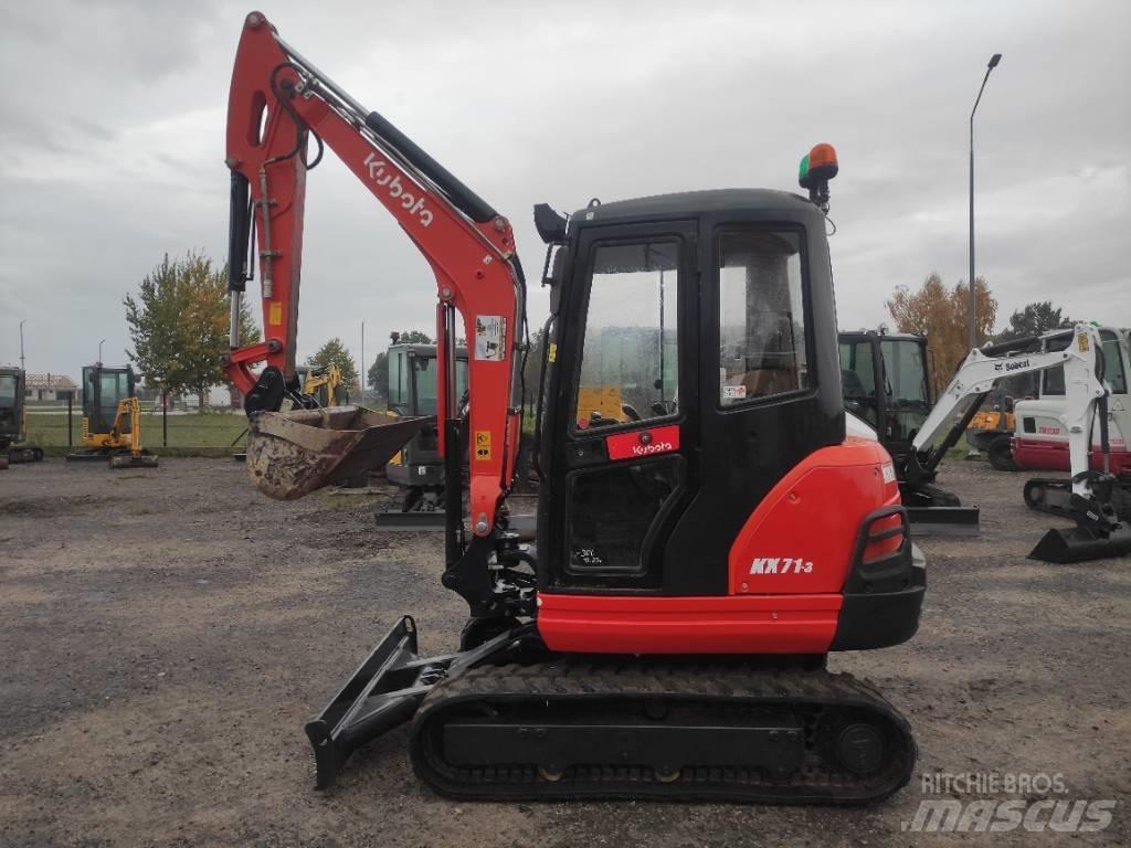 Kubota KX 71-3 Mini Escavadoras <7t
