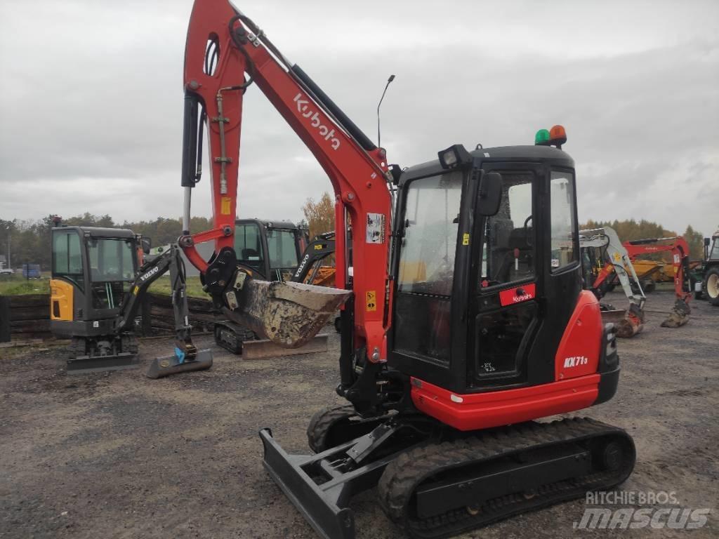 Kubota KX 71-3 Mini Escavadoras <7t