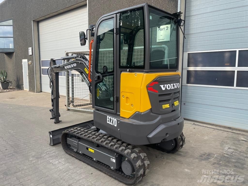 Volvo EC27D Mini Escavadoras <7t