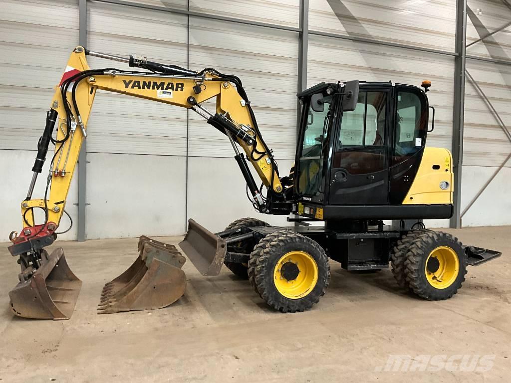 Yanmar B 75 W Escavadoras de rodas