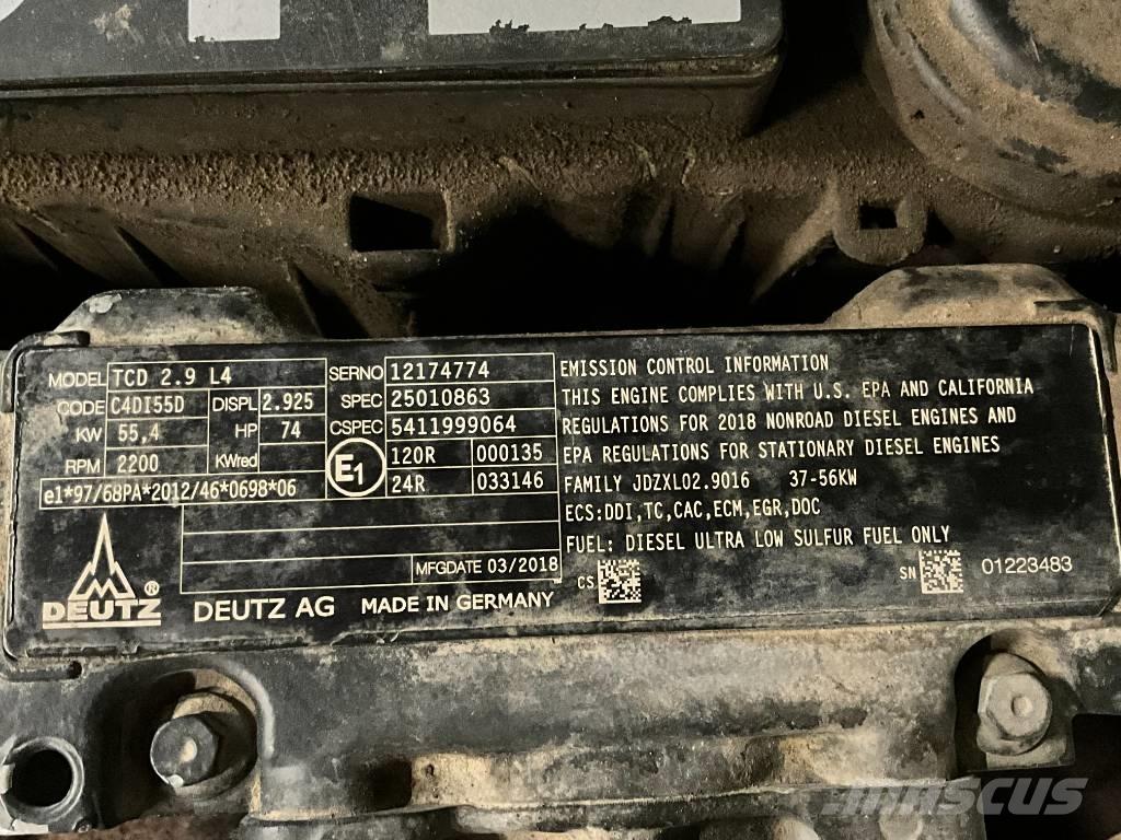 Yanmar B 75 W Escavadoras de rodas