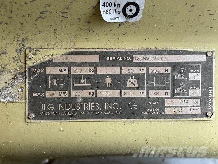 JLG 1230ES Elevadores de tesoura