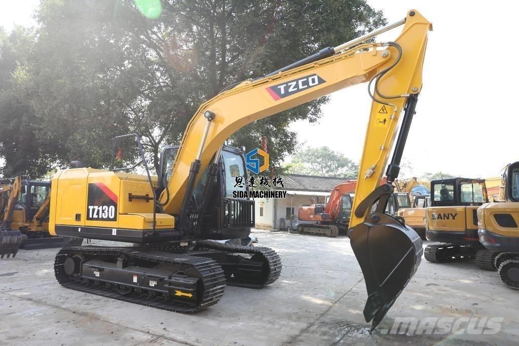 TZCO TZ130 Escavadoras Midi 7t - 12t
