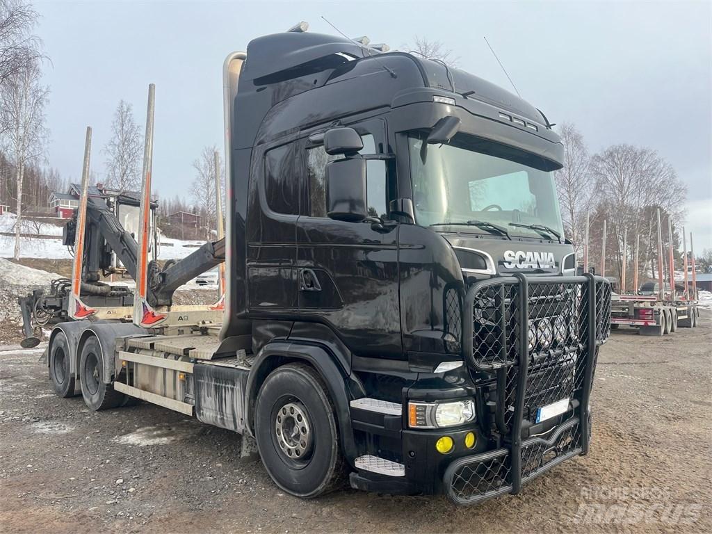 Scania R 580 Camiões de transporte de troncos