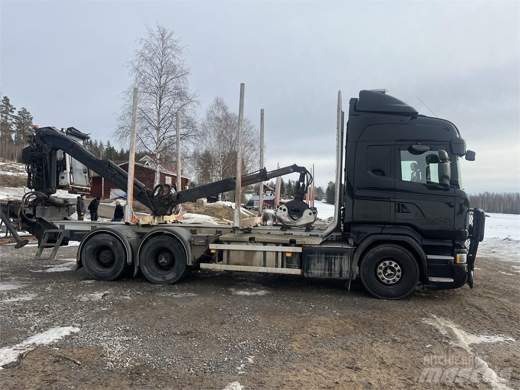 Scania R 580 Camiões de transporte de troncos