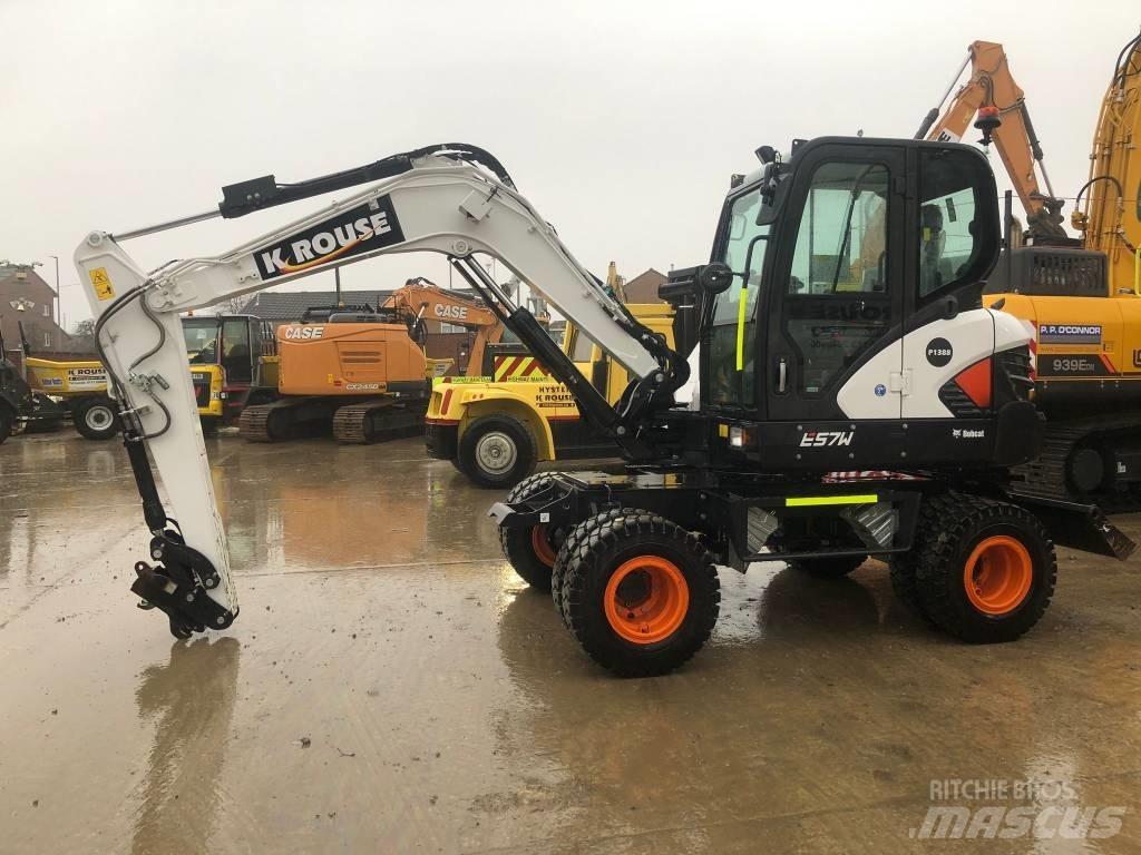 Bobcat E 57 W Escavadoras de rodas