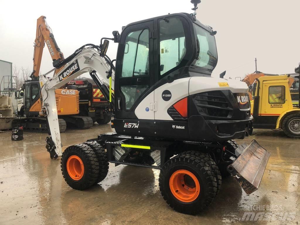 Bobcat E 57 W Escavadoras de rodas