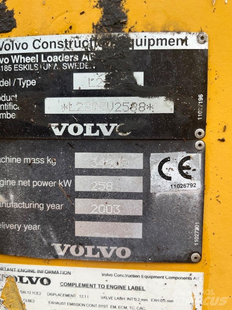 Volvo L 220 E Pás carregadoras de rodas