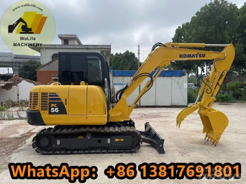 Komatsu PC 56-7 Mini Escavadoras <7t
