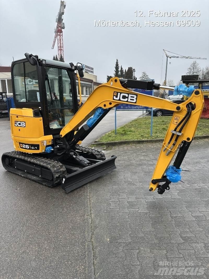 JCB 26C-1 Mini Escavadoras <7t