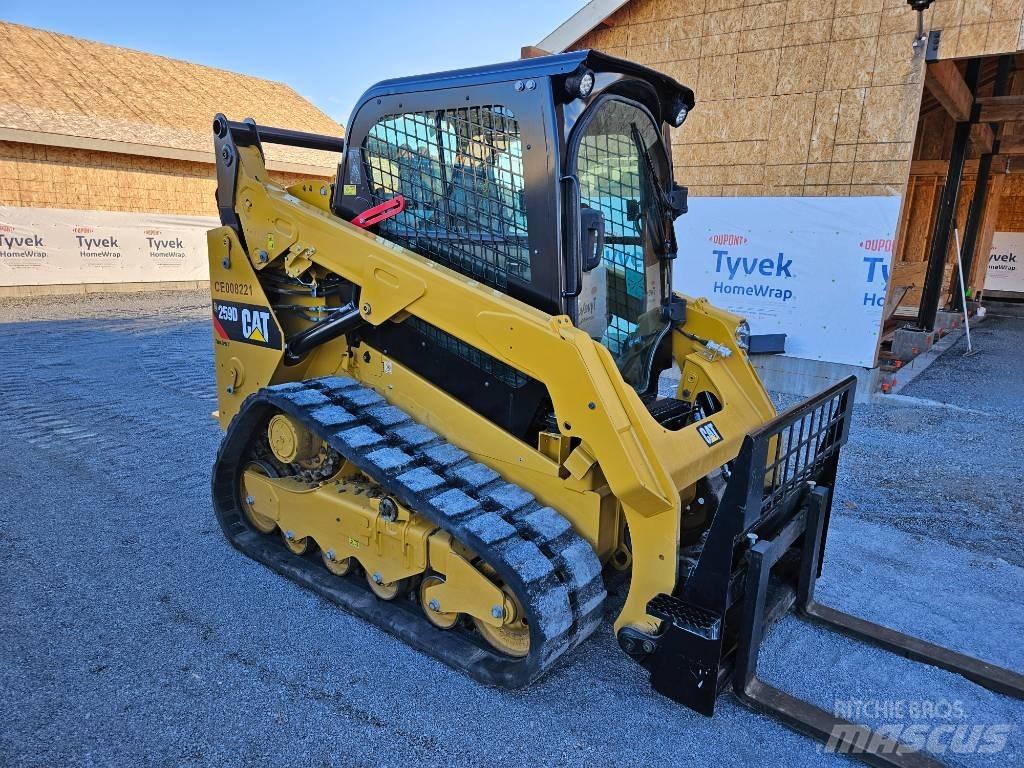 CAT 259 D Carregadoras de direcção deslizante
