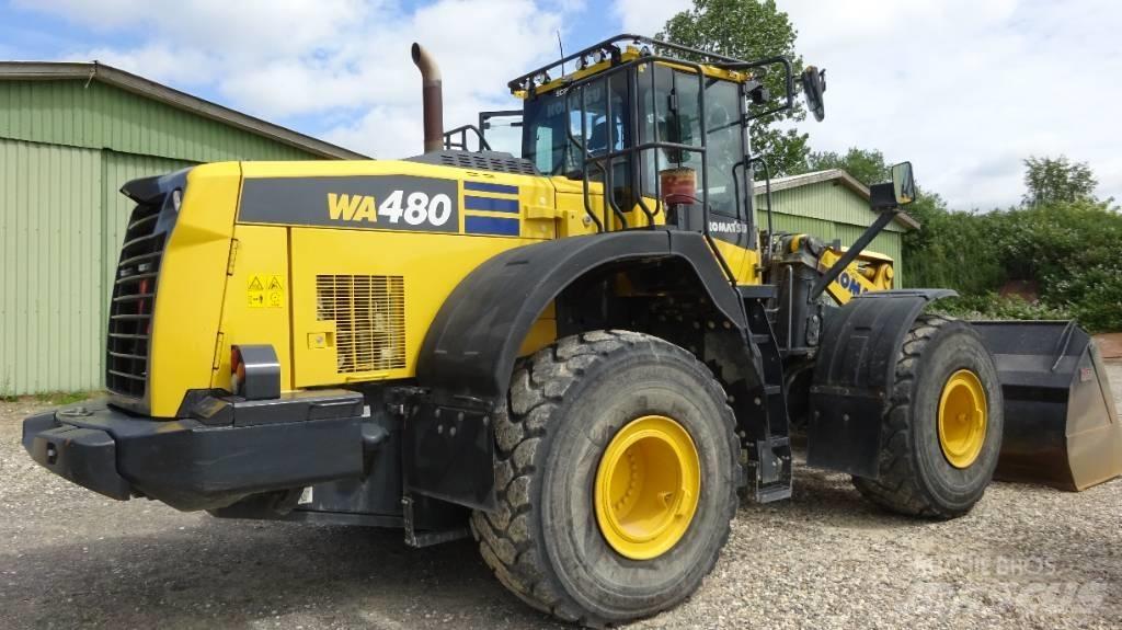 Komatsu WA 480-8 Pás carregadoras de rodas