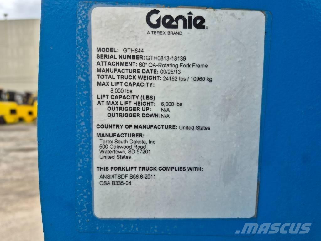 Genie GTH 844 Manipuladores telescópicos