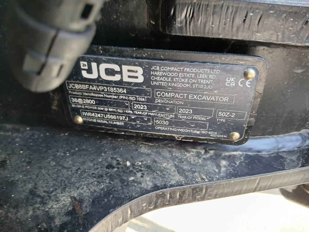 JCB 50 Z-2 Mini Escavadoras <7t