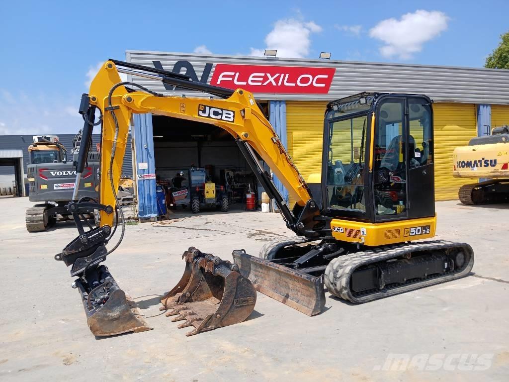 JCB 50 Z-2 Mini Escavadoras <7t