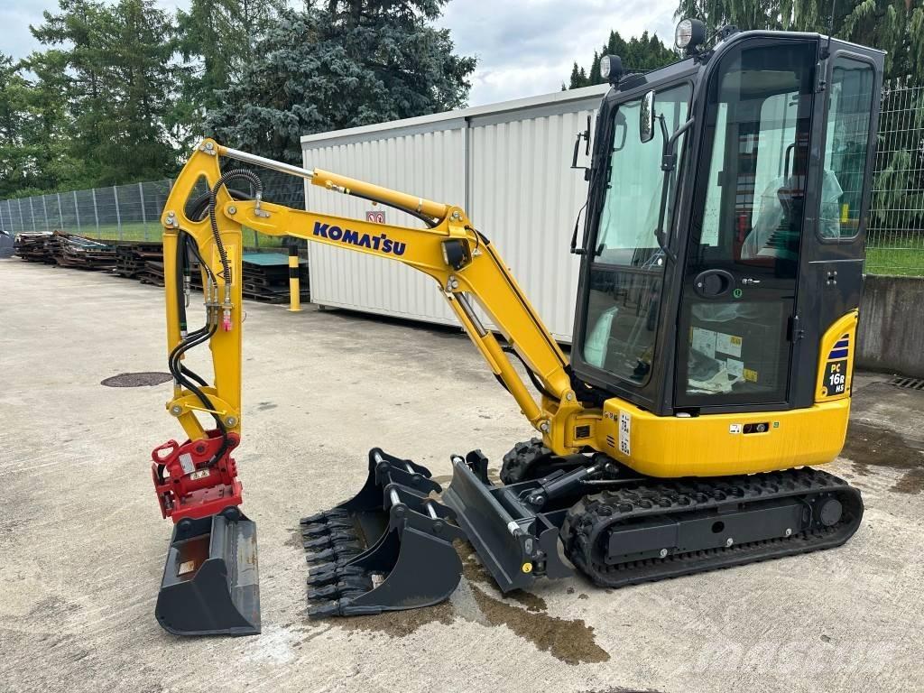 Komatsu PC 16 R-3HS Mini Escavadoras <7t
