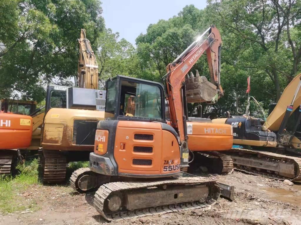 Hitachi zx55usr Mini Escavadoras <7t