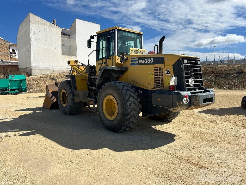 Komatsu WA 380-5 Pás carregadoras de rodas