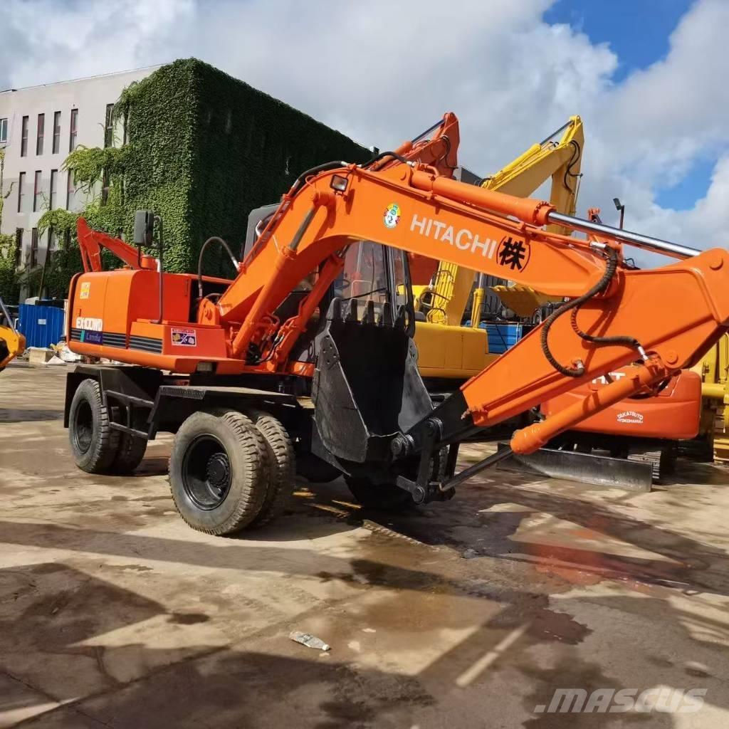 Hitachi EX 100 W D Escavadoras de rodas