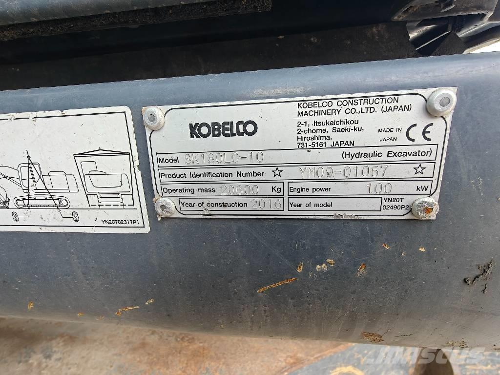 Kobelco SK 180 LC-10 Escavadoras de rastos