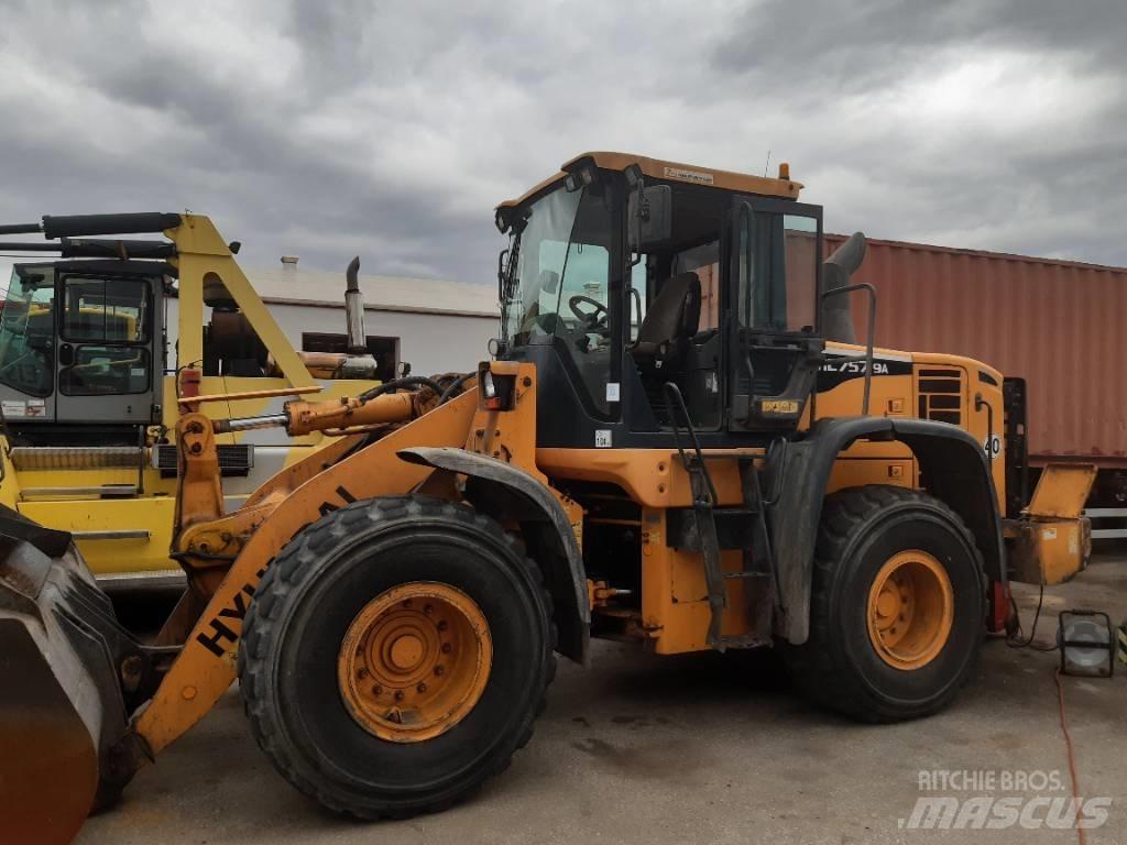 Hyundai HL 757-9 A Pás carregadoras de rodas