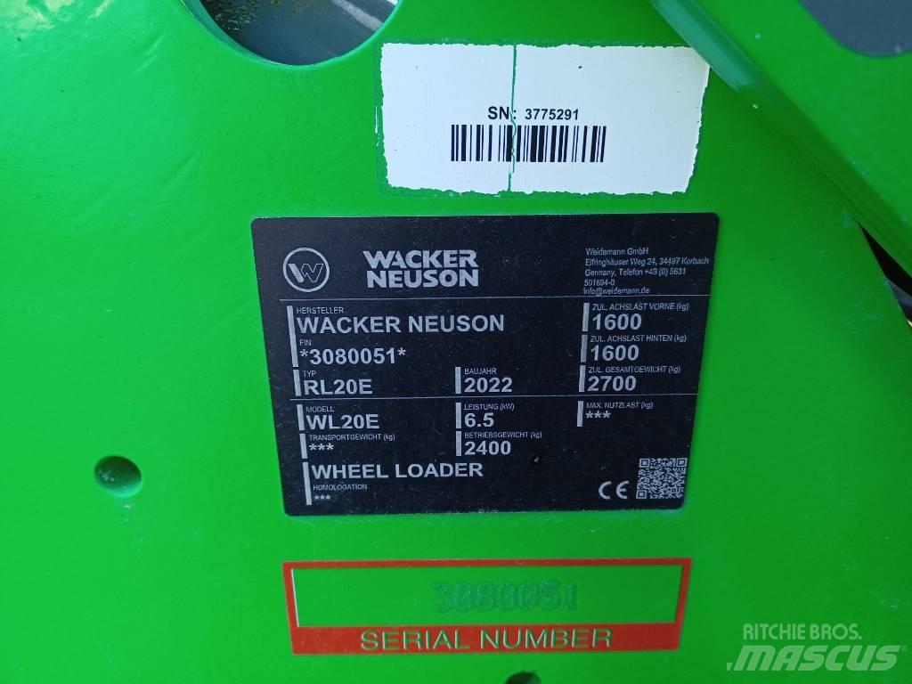 Wacker Neuson WL20e Pás carregadoras de rodas