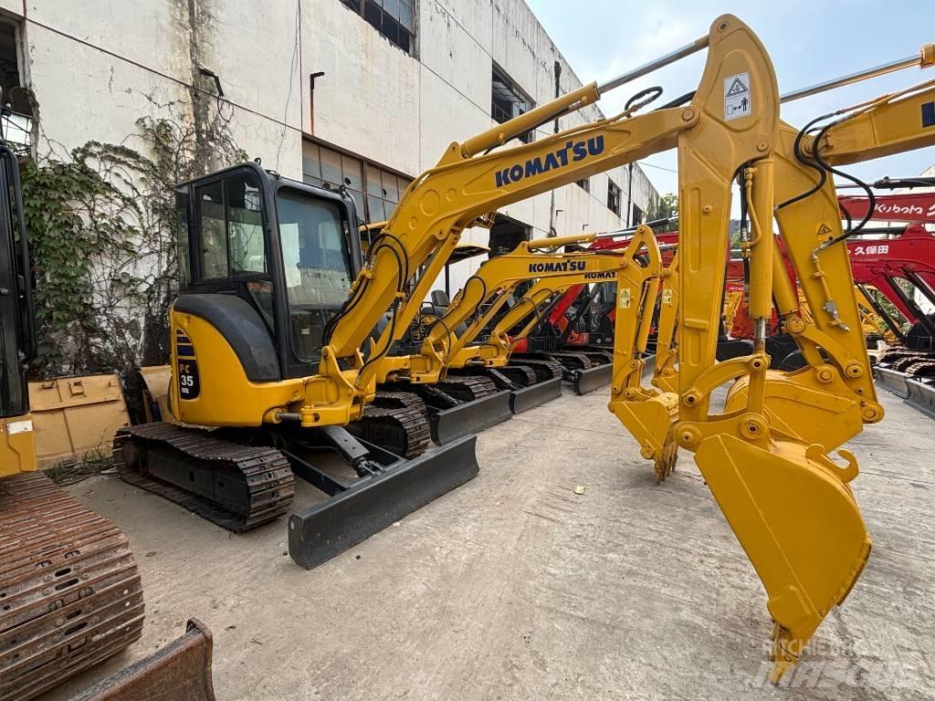 Komatsu PC35MR Mini Escavadoras <7t