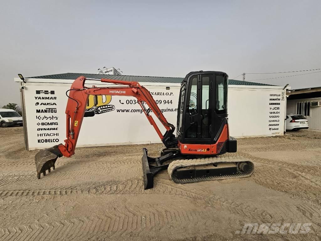 Hitachi ZX 35 U-2 Mini Escavadoras <7t