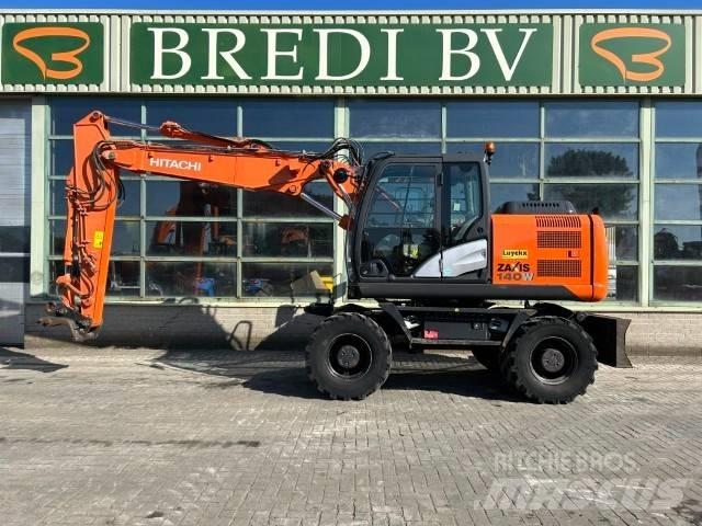 Hitachi ZX 140 W-5B Escavadoras de rodas