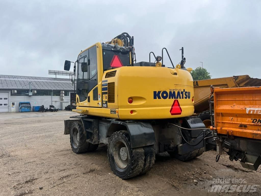 Komatsu PW 148 Escavadoras de rodas