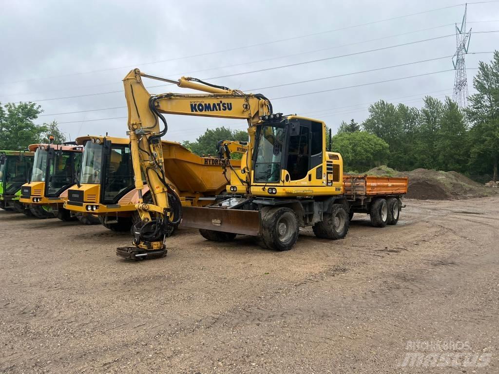 Komatsu PW 148 Escavadoras de rodas