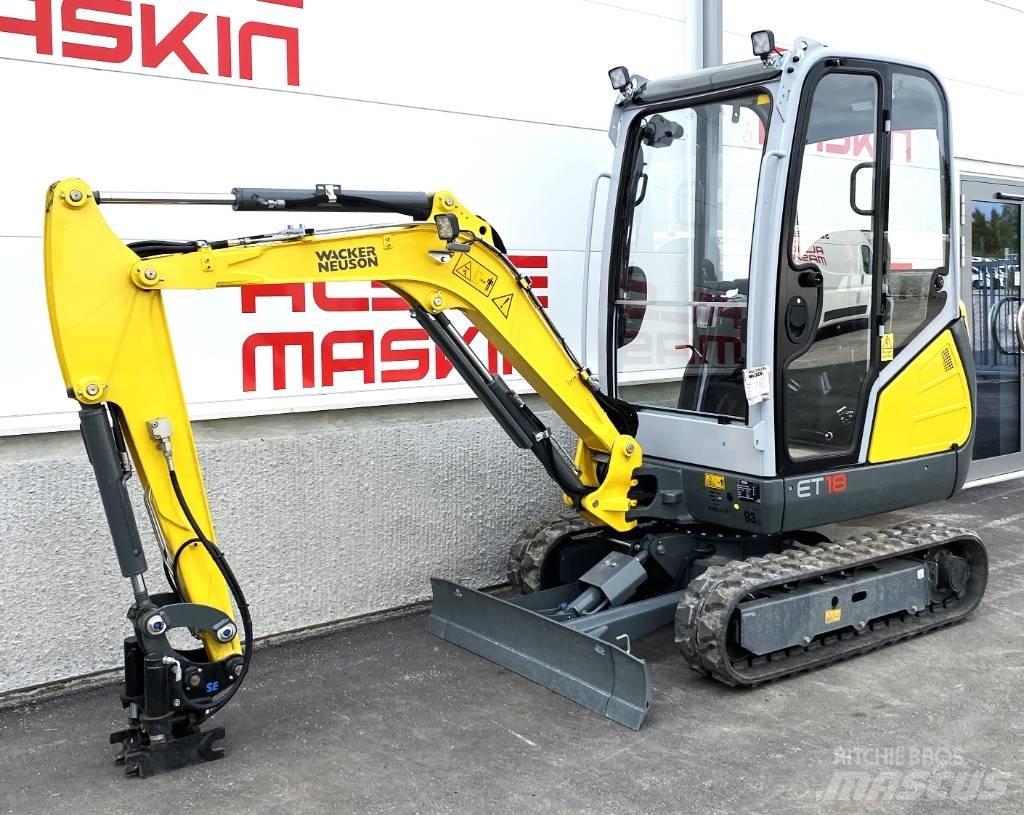 Wacker Neuson ET 18 Mini Escavadoras <7t