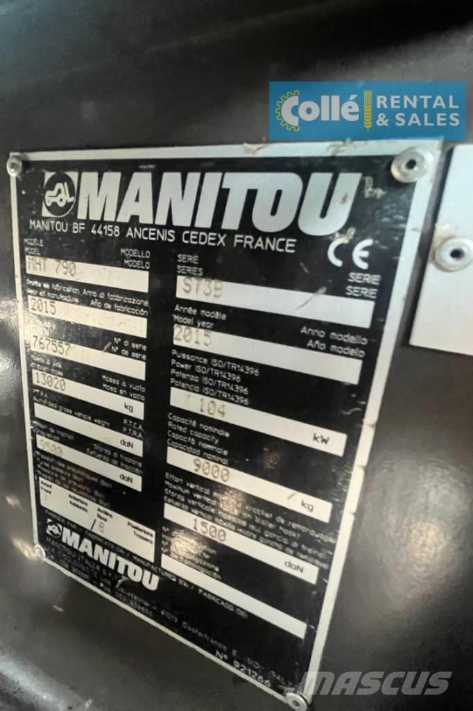 Manitou MHT 790 | 2015 Manipuladores telescópicos
