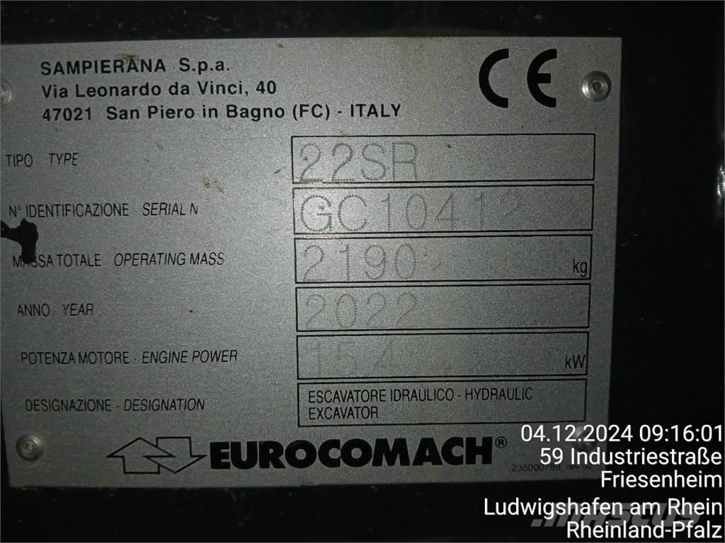 Eurocomach 22SR Mini Escavadoras <7t