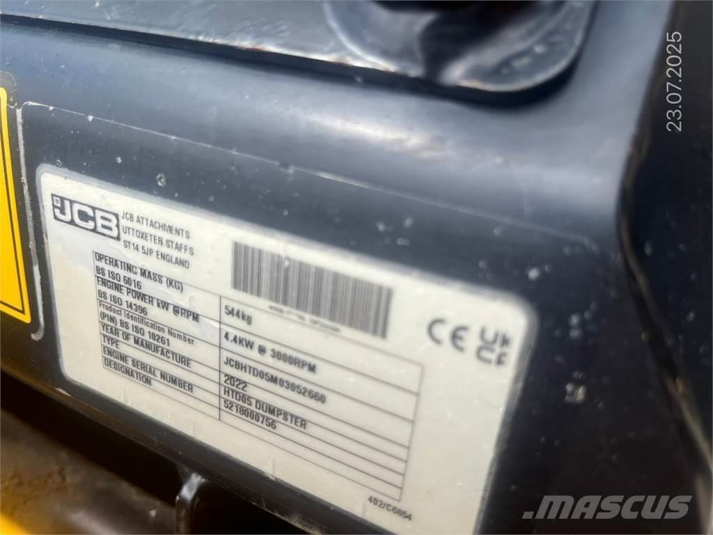 JCB HTD5 Dumpers de obras