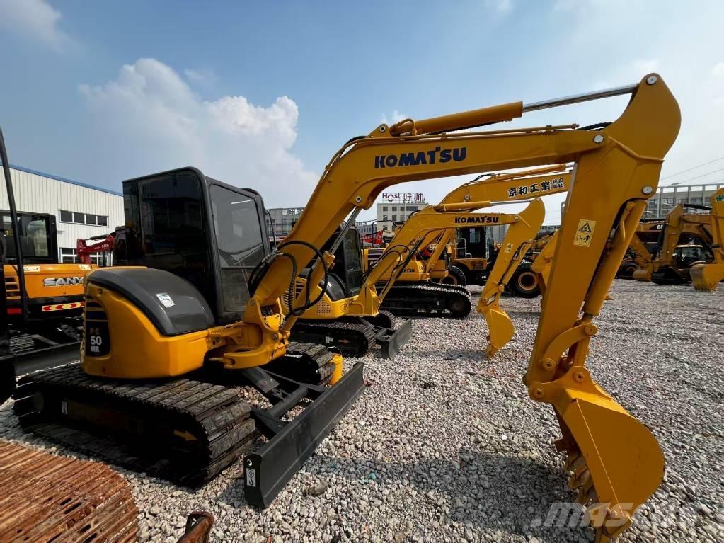 Komatsu PC 50 MR Mini Escavadoras <7t
