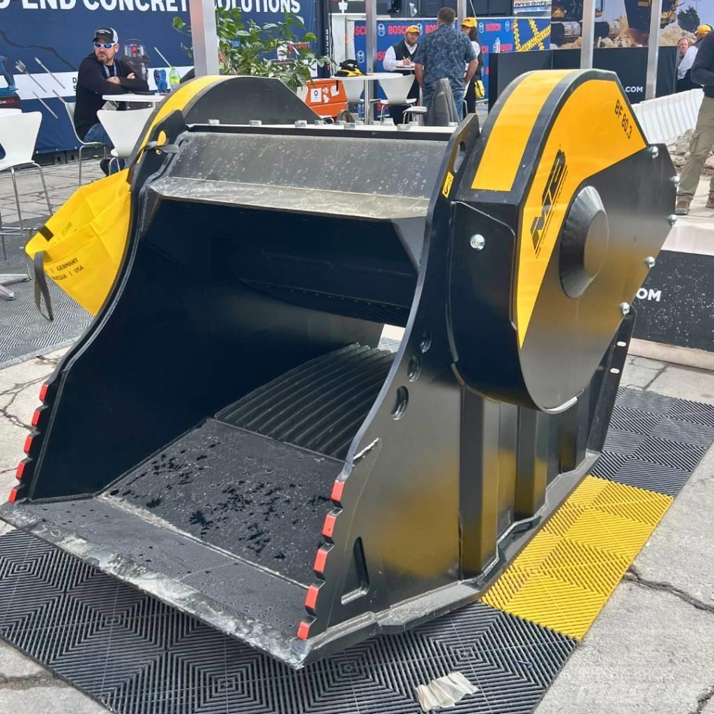 MB Crusher BF80.3 Baldes britadores