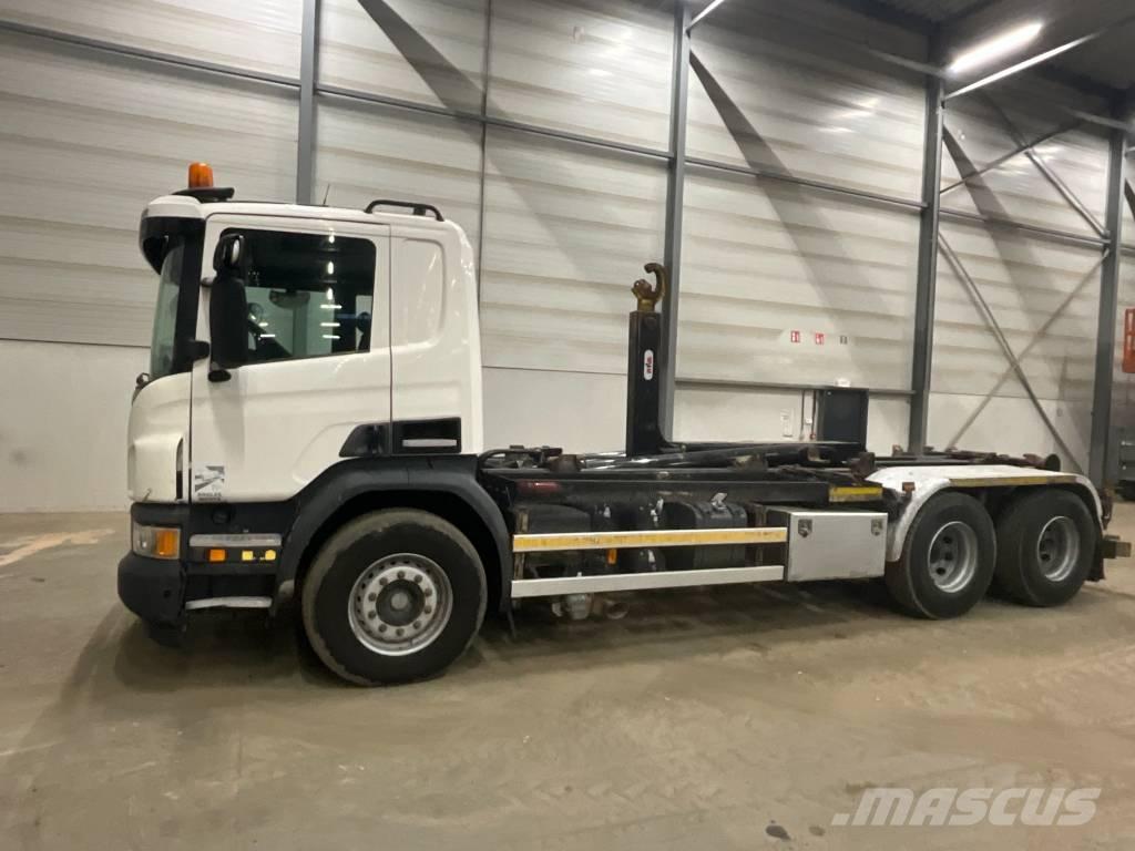 Scania P 410 6X4 Camiões Ampliroll