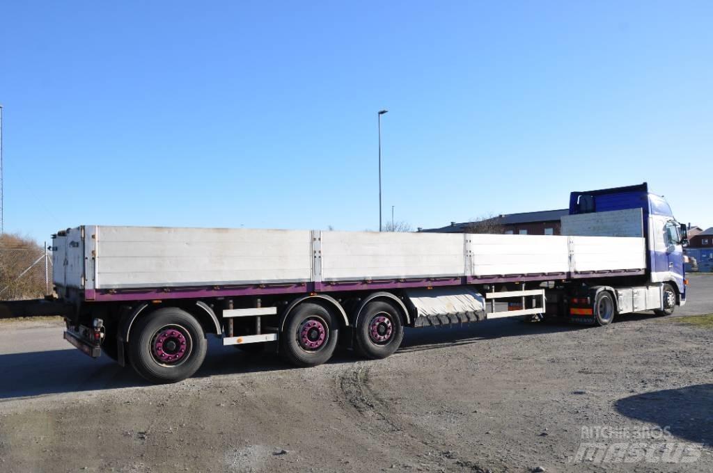 HRD NTS Semi Reboques estrado/caixa aberta