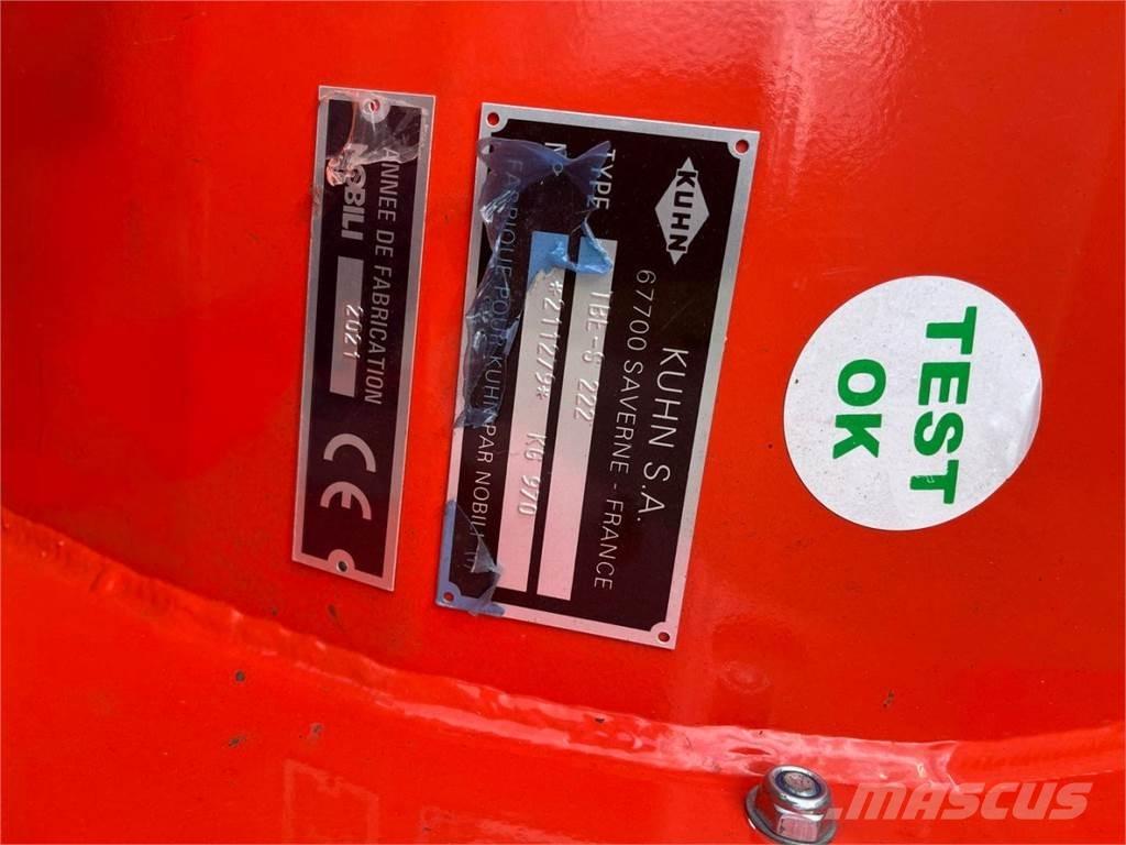 Kuhn TBE-S 222 Gadanheiras e cortadores de folhas para pastos