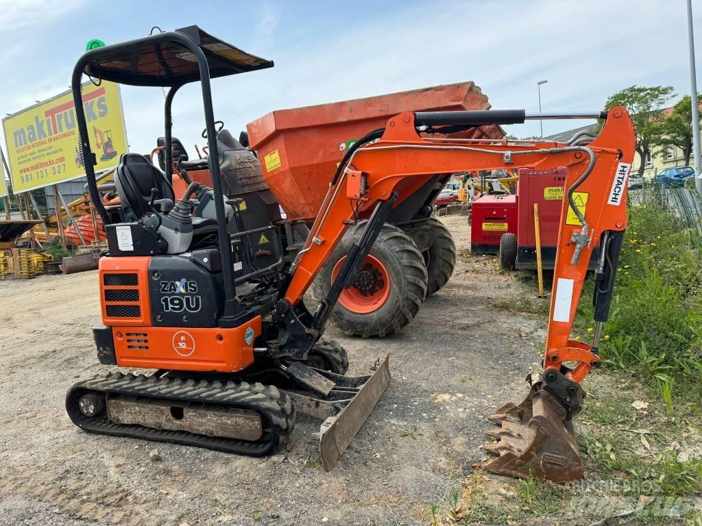 Hitachi ZX19U-5 Mini Escavadoras <7t