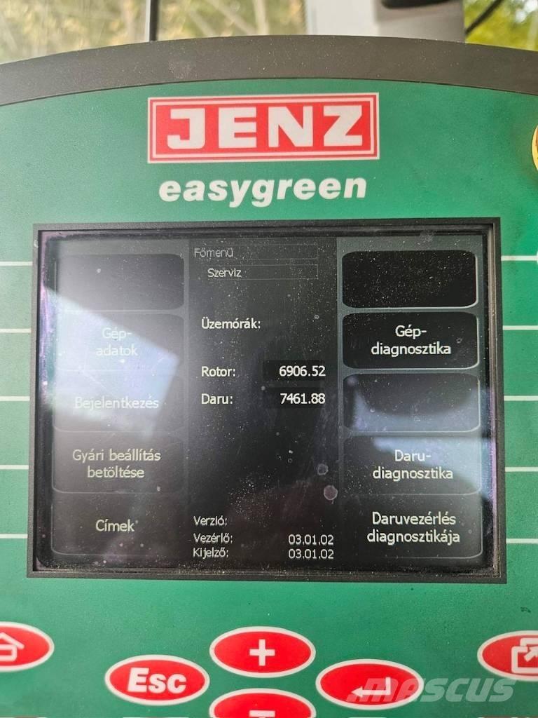 JENZ HEM583Z Estilhaçadoras florestais